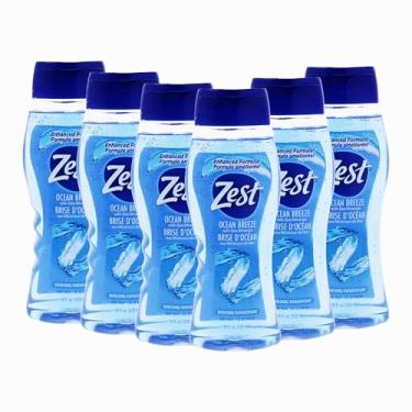 Imagem de Zest Sabonete Corporal Ocean Breeze - Enriquecido com Minerais Marinhos - Sabonete Corporal de Limpeza com Espuma Rica Deixa Sua Pele Suave e Hidratada com Um Aroma Revigorante, 18 Fl Oz (Pacote com 6)