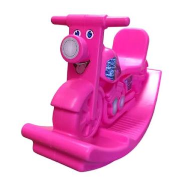 Imagem de Gangorra Infantil Moto Motoca (Escolha a cor) Play Brinquedo (rosa)