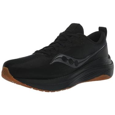 Imagem de Saucony Tênis masculino Freedom Crossport, Preto/Goma, 12.5