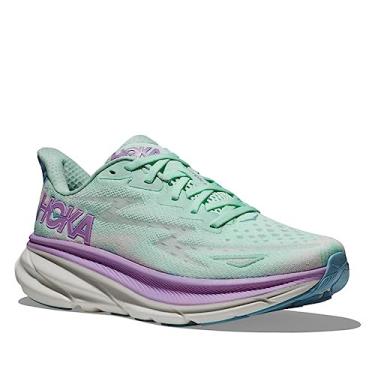 Imagem de HOKA ONE ONE Tênis feminino de cano baixo, Azul saxão, 24.5 cm