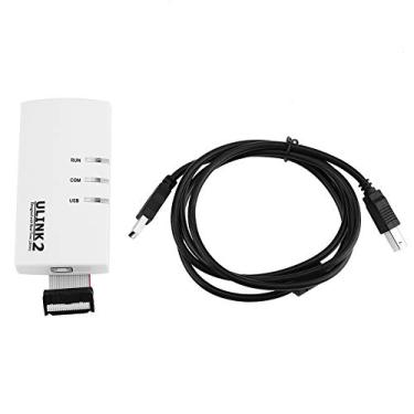 Imagem de ULINK2 Emulador Adaptador de depuração de firmware original Suporte USB de alta velocidade para MDK5.0 Cortex M4 ARM M3 Dispositivos Programadores Desenvolvedores