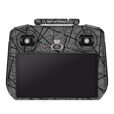 Imagem de Capa antirriscos RC 2 para controle DJI RC2 decalque película para controle remoto AIR3 capa adesiva acessórios de equipamento de vídeo fotográfico (cinza cruzado, para DJI RC2)