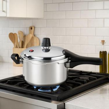 Imagem de Panela De Pressão 2,5 Litros Fechamento Externo Alumínio Polida Resist