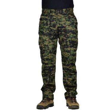 Imagem de Calça Cargo Tática Attacker Safo - Camuflada, Digital marpat, Cerrado,
