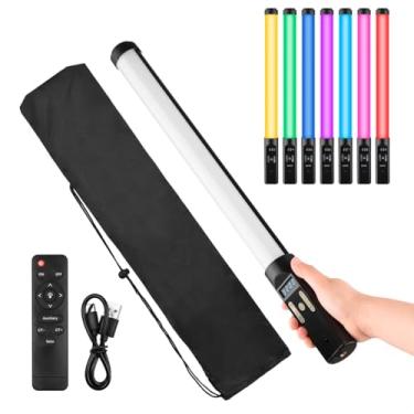 Imagem de Bastão de Luz Led para preenchimento com Controle Remoto T-Photo Cor:RGB