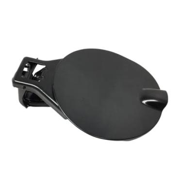 Imagem de Tampa do tanque de combustível 22776831 compatível com GMC Sierra 1500 2014-2018, tampa do tanque de combustível, tampa da tampa do tanque de gasolina, metal preto.