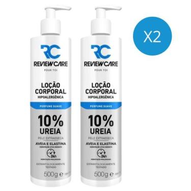 Imagem de Loção Hidratante Corporal Pele Seca 10% Ureia Com Perfume 500ML Review
