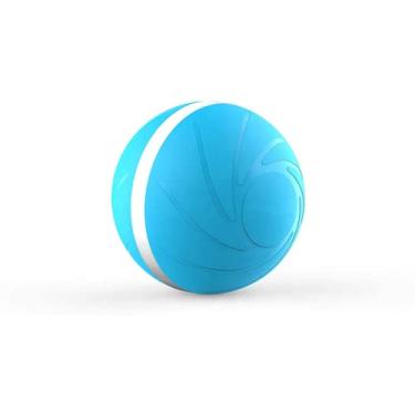 Imagem de Brinquedo para cachorro interativo automático robótico animais de estimação indoor com propulsão própria recarregável via USB estimula o instinto do animal