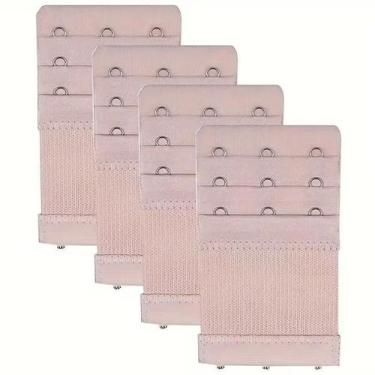 Imagem de Extensor De Alças De Sutiã Ajustável (Pacote Com 4)  Confortável, Com 