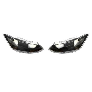 Imagem de Substituição do carro farol capa lente escudo de vidro frente farol transparente abajur tampas luz compatível com toyota vios 2014 2015 2016(A Piar)