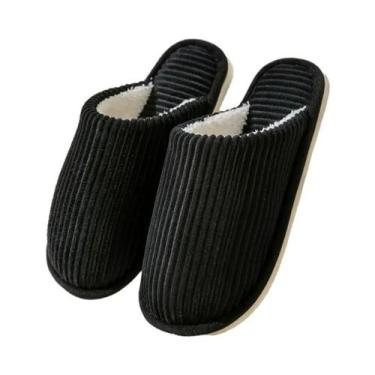 Imagem de Chinelos De Inverno Masculinos Quentes E Confortáveis, Antiderrapantes