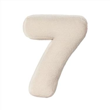 Imagem de English Letter Plush Pillow, Soft Cozy A to Z Alphabets Shaped Throw Cushions, Initial Design Decorative Throw Pillows for Bed Couch, Gift To Family, Friends & Colleagues (7)