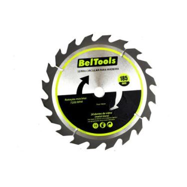 Imagem de Serra Circular Widea p/ Madeira 185x16mm 20 Dentes Beltools
