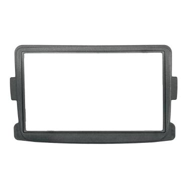 Imagem de Contra Frente Plastica Permak Renault Duster Sandero 2 Din Preta