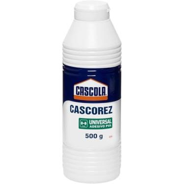 Imagem de Cascola Cascorez Universal, Cola branca extra forte de fácil aplicação, Cola de PVA com secagem transparente, Cascorez Universal para colagens de alto desempenho, 1x0,5kg