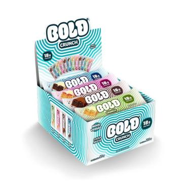 Imagem de BARRA DE PROTEINA BOLD CRUNCH CAIXA MISTA 12 UNIDADES-Unissex