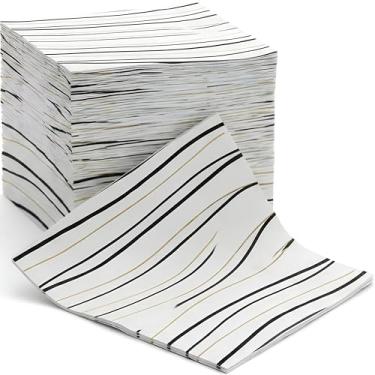 Imagem de Waves Guardanapo de almoço de papel com 3 camadas, 16,5 cm, pacote com 20