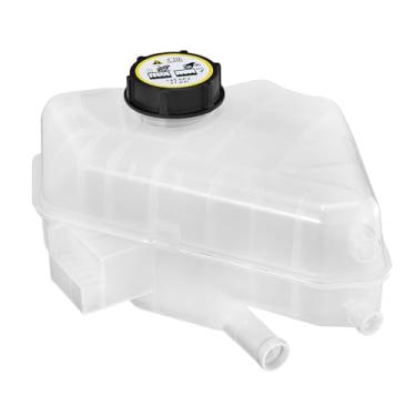 Imagem de BDFHYK Tanque de transbordamento do reservatório de expansão do refrigerante do motor compatível com 2011-2019 Fiesta 2013 EcoSport Replace 603-381 DAKG-BE8Z8A E88080-T FRT1524C SK603381 BE8Z8100A