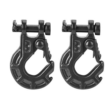 Imagem de Ainoli 2 PCS Modelo de Controle Remoto Acessório de veículo Guincho de metal Gancho 1/10 Gancho de reboque para RC4WD Avisar