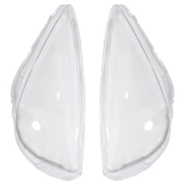 Imagem de Compatível Com Honda Fit Jazz Hatchback 2003 2004 2005 2006 2007 Tampa Da Luz Do Farol Do Carro Lente Do Farol Escudo Abajur Habitação Da Lâmpada De Vidro(Left and right 2 Pcs)