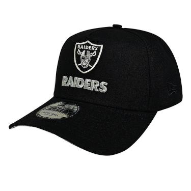 Imagem de Boné New Era 9FORTY A-Frame Las Vegas Raiders Preto-Unissex