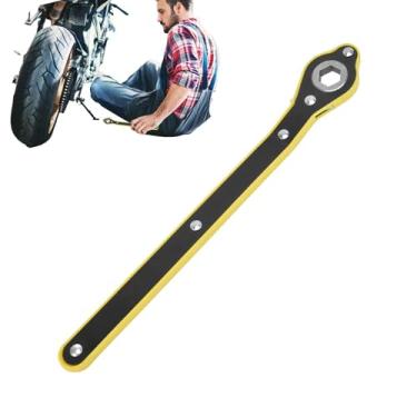 Imagem de Chave Jack para carro, Chave de catraca Jack | Chave de roda de porca de carro que economiza trabalho - Chave de catraca giratória de 360 ​​graus, chave de roda de porca de carro para macaco de carro