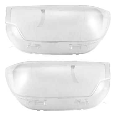 Imagem de Compatível Com Jac Shuailing T8 2018-2023 Farol Capa Lente De Vidro Frontal Do Carro Farol Abajur Transparente Lâmpada Escudo Luzes Habitação(A Pair)