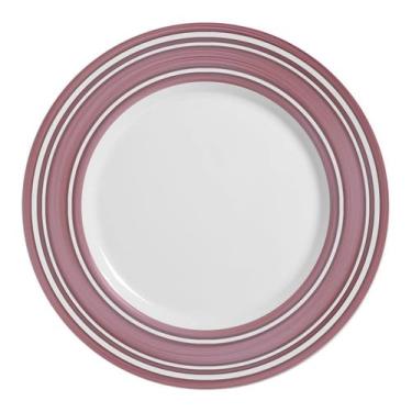 Imagem de Conjunto 6 Pratos Rasos Milan Alleanza Cerâmica Premium 29cm