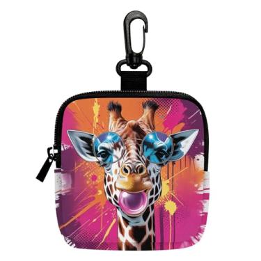 Imagem de Porta-chaves mini porta-moedas, bolsa multifuncional para chaves, moedas, fone de ouvido, batom 3, LCS multicolorido 28819, Tendência