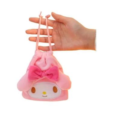 Imagem de Bolsa De Moeda De Pelúcia Kawaii Sanrio Hello Kitty Kuromi Melody Cinn