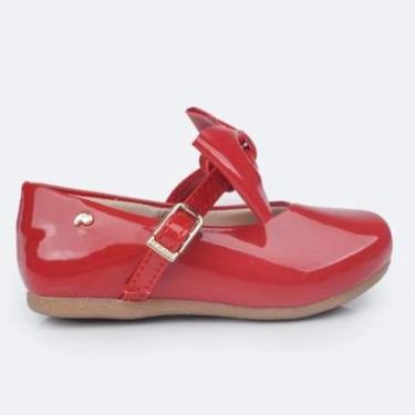 Imagem de Sapatilha Infantil Pampili Angel 4.01039 Com Laço Removível-Feminino