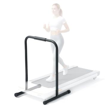 Imagem de GZCNYLYS Apenas a barra de apoio de caminhada ajustável, esteira com alças, esteiras adequadas com largura não superior a 20,8 polegadas, as alças da esteira apresentam almofadas de borracha