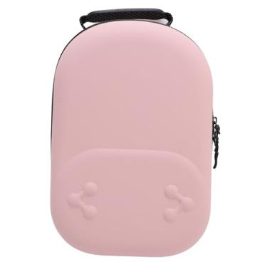 Imagem de Generic Estojo de Armazenamento de Acessórios Eletrônicos EVA Organizador Robusto de Cabos de Viagem para Fones de Ouvido VR, Carregadores, Adaptadores e Cabos, Estojo de Viagem Organizador (Rosa)