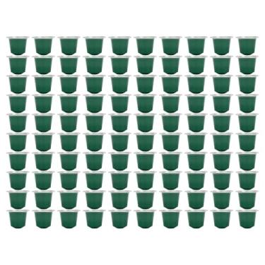 Imagem de Generic 100 Cápsulas de café Recarregáveis ​​da Folha de Alumínio Dos Pces 15ml para Máquinas de café Padrão para Amantes do (Verde)