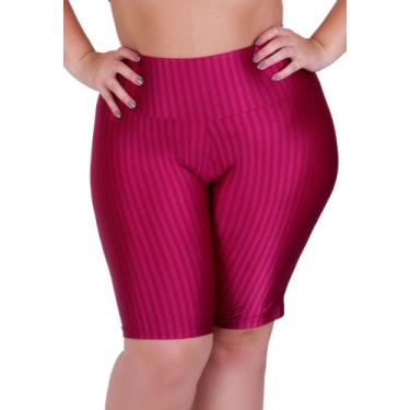 Imagem de Bermuda para Academia Plus Size Fitness Cintura Alta 3D - c12 SOFIA PL