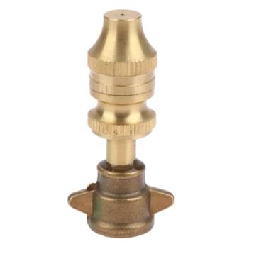 Imagem de Bocal de latão agrícola jato reto + bocal ajustável pulverizador de névoa