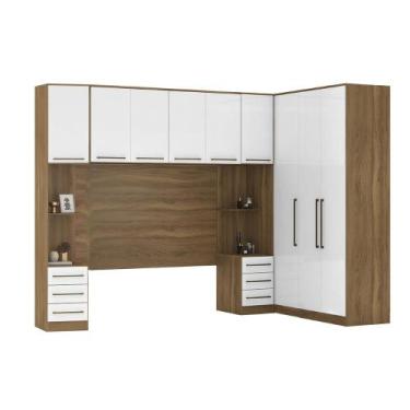 Imagem de Guarda Roupa Modulado Irlanda com 9 Portas e 9 Gavetas - Loja DoceLar,