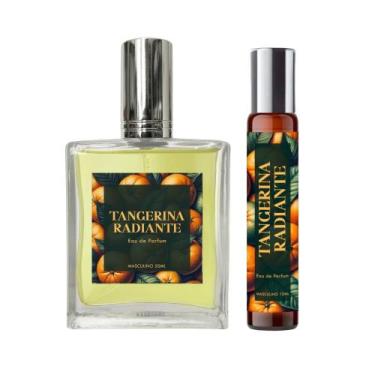 Imagem de Perfume Tangerina Radiante Masculino 50Ml + Roll On 10Ml - Essência Do