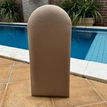 Imagem de Cabeceiras Decoração Estofada Cama Casal Queen King Solteiro(BEGE,KING - 10 PLACAS)