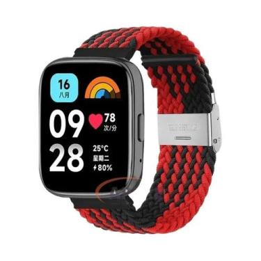 Imagem de Pulseira Elástica Trançada De 22mm Para Redmi Watch 3/5 Lite, Ajustáve