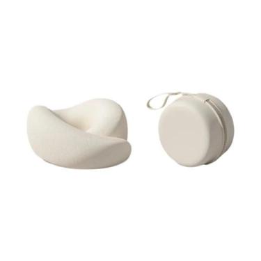 Imagem de Almofada De Apoio Para Pescoço Em Espuma De Memória Macia Com Almofada