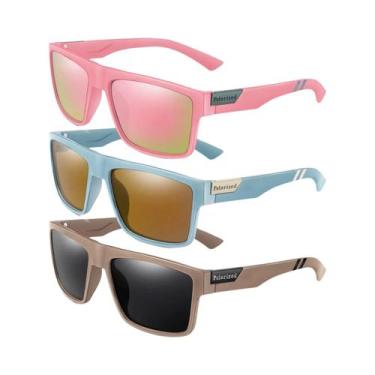 Imagem de Óculos De Sol Polarizados Unissex UV400 Para Esportes Ao Ar Livre, Pes