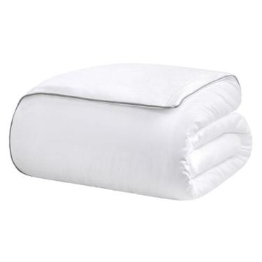 Imagem de Duvet Basics em Vivo Branco e Cinza 200 Fios Queen - Westwing Collecti