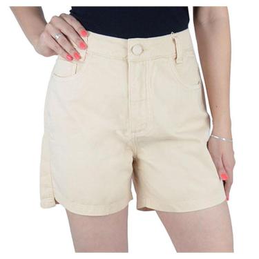 Imagem de Bermuda Feminina Tharog Jeans Bege - 2432-Feminino