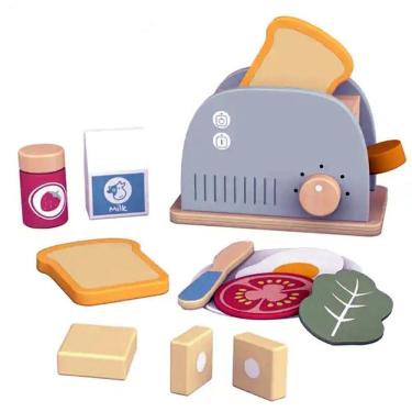 Imagem de Brinquedo Didático Conjunto Torradeira Tj272 14 Peças