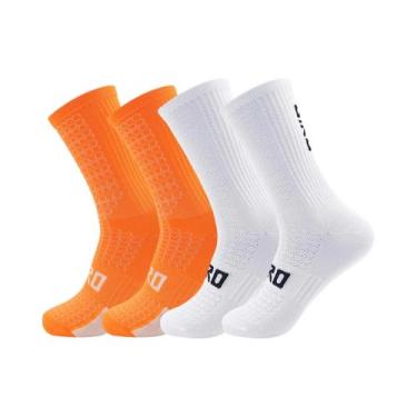 Imagem de Meias Esportivas Coloridas Anti-Odor Para Ciclismo E Corrida, Pacote C