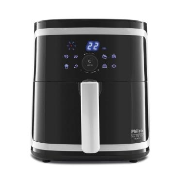 Imagem de Fritadeira Elétrica Air Fryer Philco Gourmet Black Plus PFR16P 5L Preta - 127V