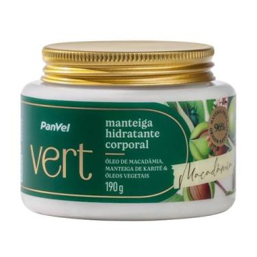 Imagem de Manteiga Hidratante Corporal Macadâmia Panvel Vert 190g