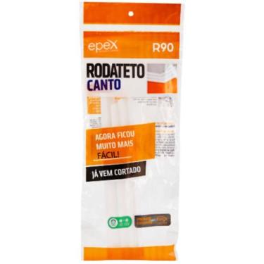 Imagem de Rodateto EPEX Canto Interno R90N com 2 Peças de 24cm - FBDR90CA 567612