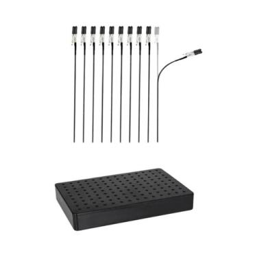 Imagem de Base De Suporte Para Pintura De Modelos Gundam Com 10 Clipes Metálicos